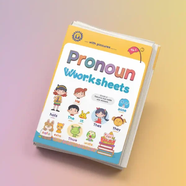 Picture-Based Pronoun Practice – He, She, It, They!
